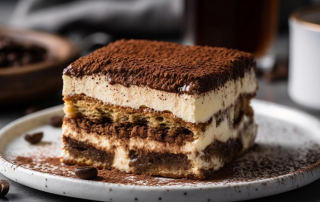 Classic Italian dessert, tiramisu